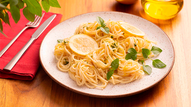 Espaguete ao Limone